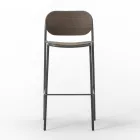 Keukenkruk in eikenhout en metaal Made in Italy 2 stuks - Saffia Viadurini