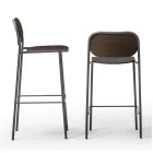 Keukenkruk in eikenhout en metaal Made in Italy 2 stuks - Saffia Viadurini