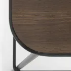 Keukenkruk in eikenhout en metaal Made in Italy 2 stuks - Saffia Viadurini