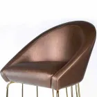 Eigentijdse barkruk 100% Made in Italy Dedo Viadurini