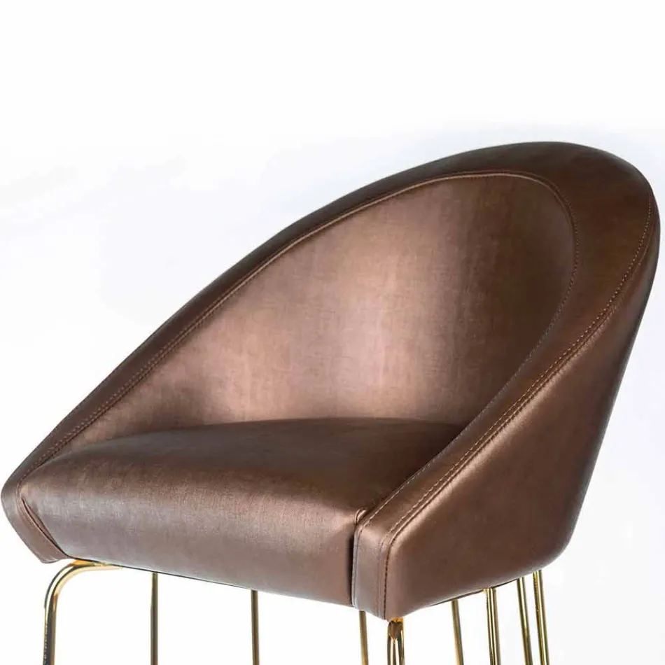 Eigentijdse barkruk 100% Made in Italy Dedo Viadurini