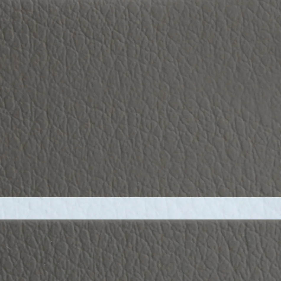 Keukenkruk van eco-leer en verchroomd staal Made in Italy - Nirvana Viadurini