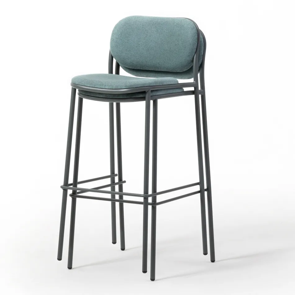 Keukenkruk in stof en metaal Made in Italy 2 stuks - Sangria Viadurini