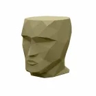 Buiten kruk in de vorm van een gezicht in een modern ontwerp door Adan door Vondom Viadurini