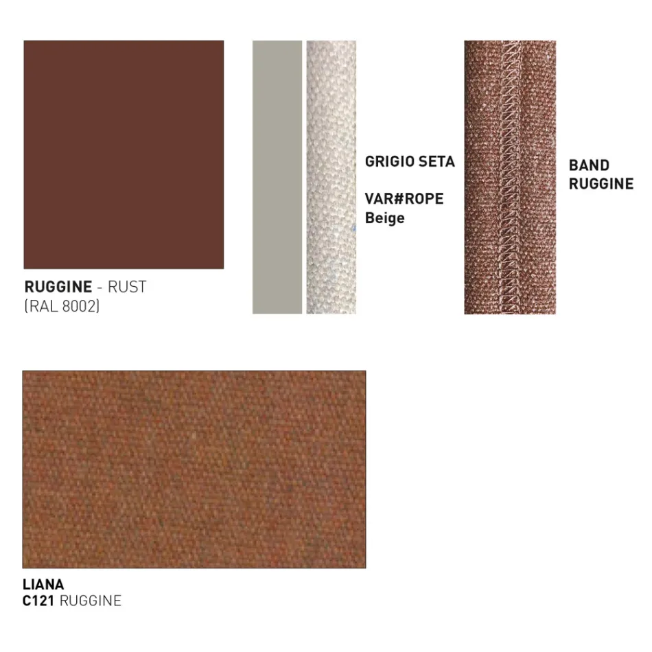 Buitenkruk in aluminium gemaakt in Italië - Emmacross door Varaschin Viadurini