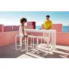 Wall Street Vondom outdoor kruk, polypropyleen en glasvezel Viadurini