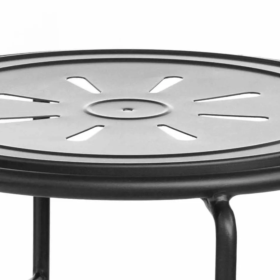 Handgemaakte ijzeren tuinkruk met voetsteun Made in Italy - Sireo Viadurini