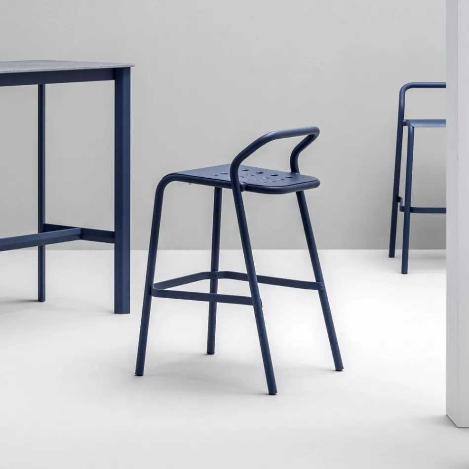 Tuinkruk aluminium schaal gemaakt in Italië - Noss door Varaschin Viadurini