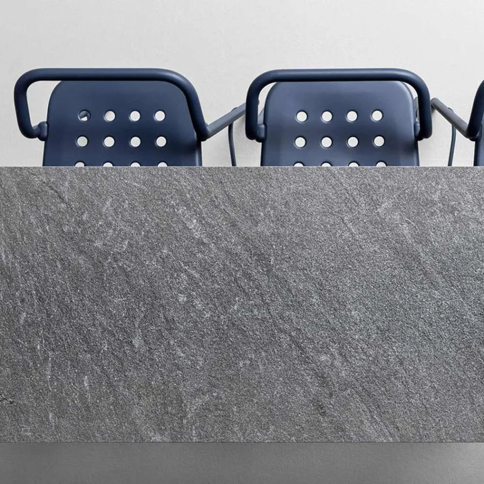 Tuinkruk aluminium schaal gemaakt in Italië - Noss door Varaschin Viadurini