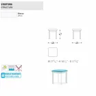 Varaschin System tuinstoel in gestoffeerde stof en aluminium Viadurini