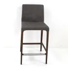 Binnenkruk in essenhout en kunstleer Made in Italy - Floki Viadurini