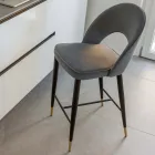 Woonkamerkruk met metalen structuur en galvanische koperen punten - Sergei Viadurini