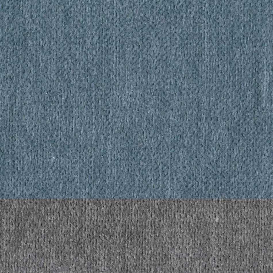 Elegante moderne design woonkamerkruk in stof met rand - Scarat Viadurini