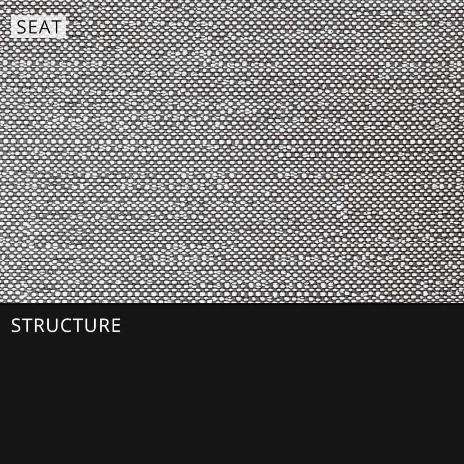 Outdoor designkruk van hoogwaardig aluminium, 3 stuks - Filomena Viadurini