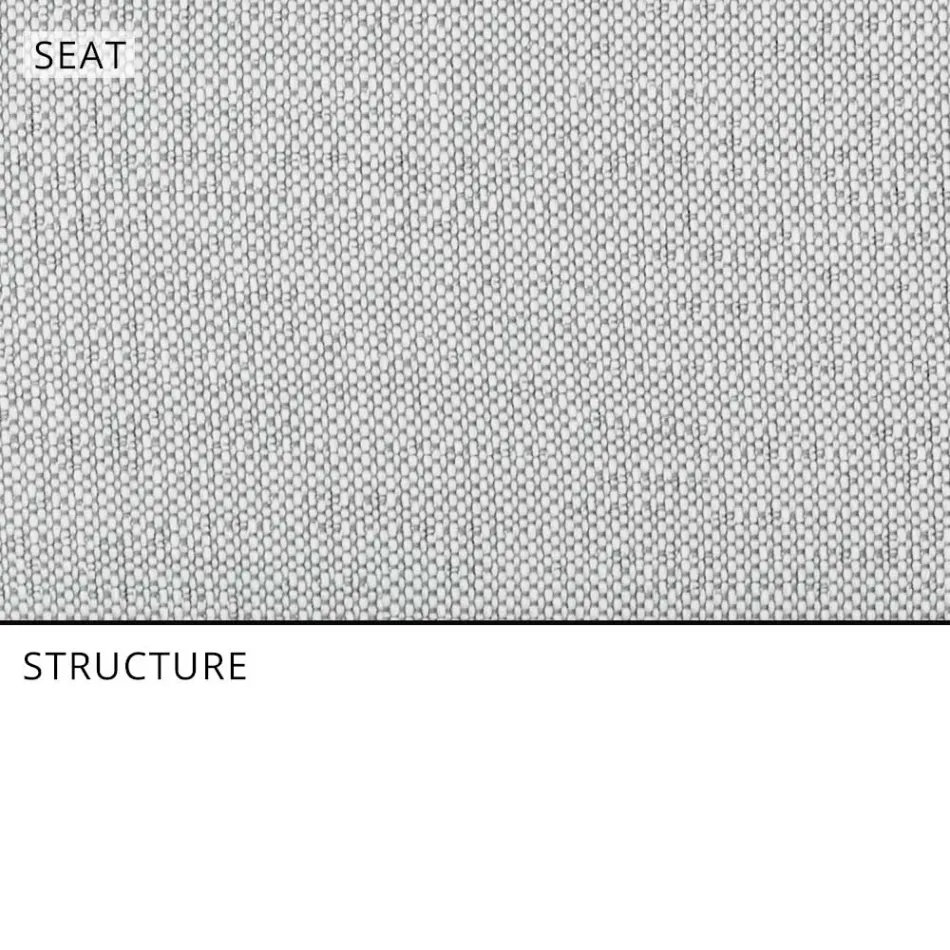 Outdoor designkruk van hoogwaardig aluminium, 3 stuks - Filomena Viadurini