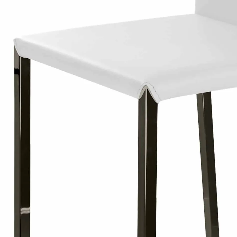 Modern design krukje met Alwyn H 86 cm terug, gemaakt in Italië Viadurini