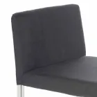 Modern design krukje met Alwyn H 86 cm terug, gemaakt in Italië Viadurini