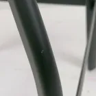 Moderne design kruk in metaal en hout verstelbaar Livorno1 Viadurini