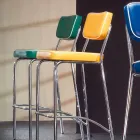 design kruk 50 jaar in faux graffiti Unica Viadurini