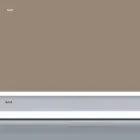 Kunstleer vaste kruk, modern design H 65 cm - Alina Viadurini