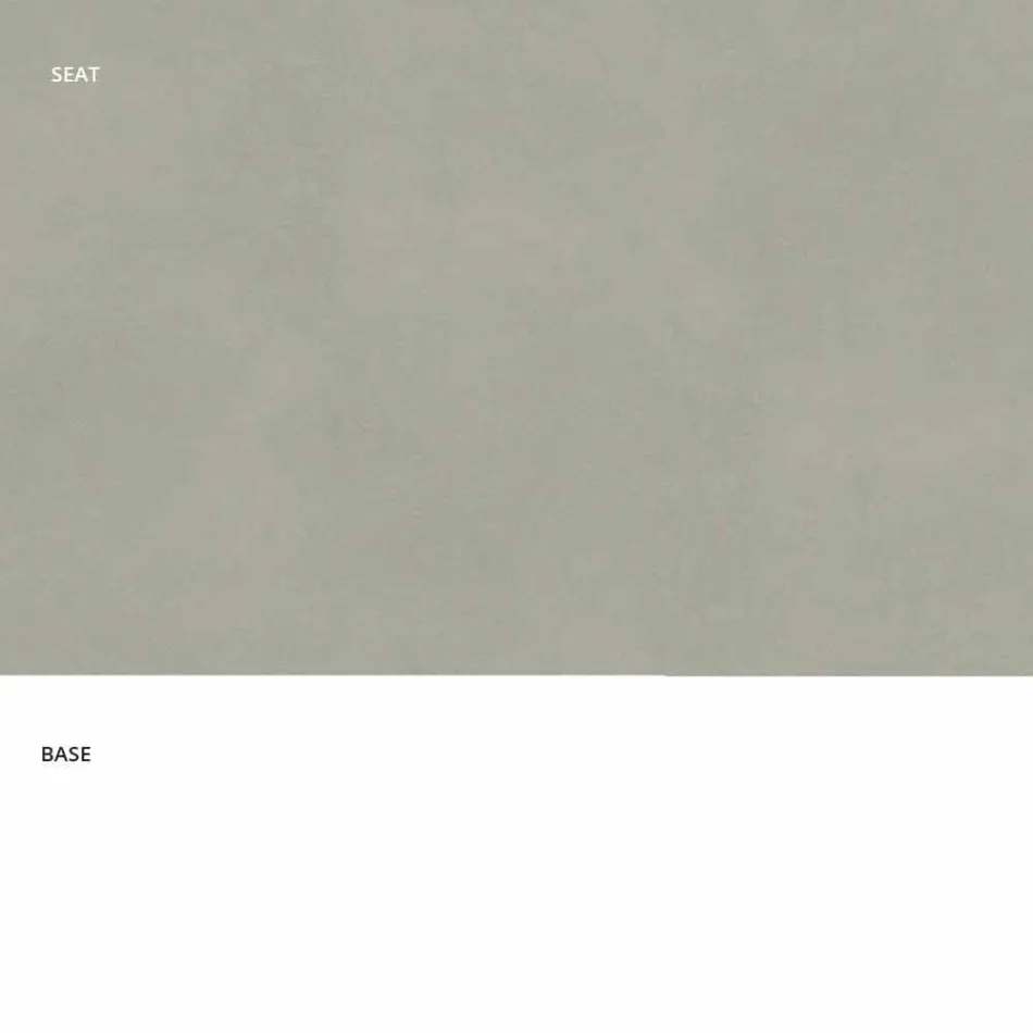 Kunstleer vaste kruk, modern design H 65 cm - Alina Viadurini