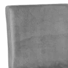 Draaibare kruk met moderne designrugleuning Gord, H 113 cm Viadurini