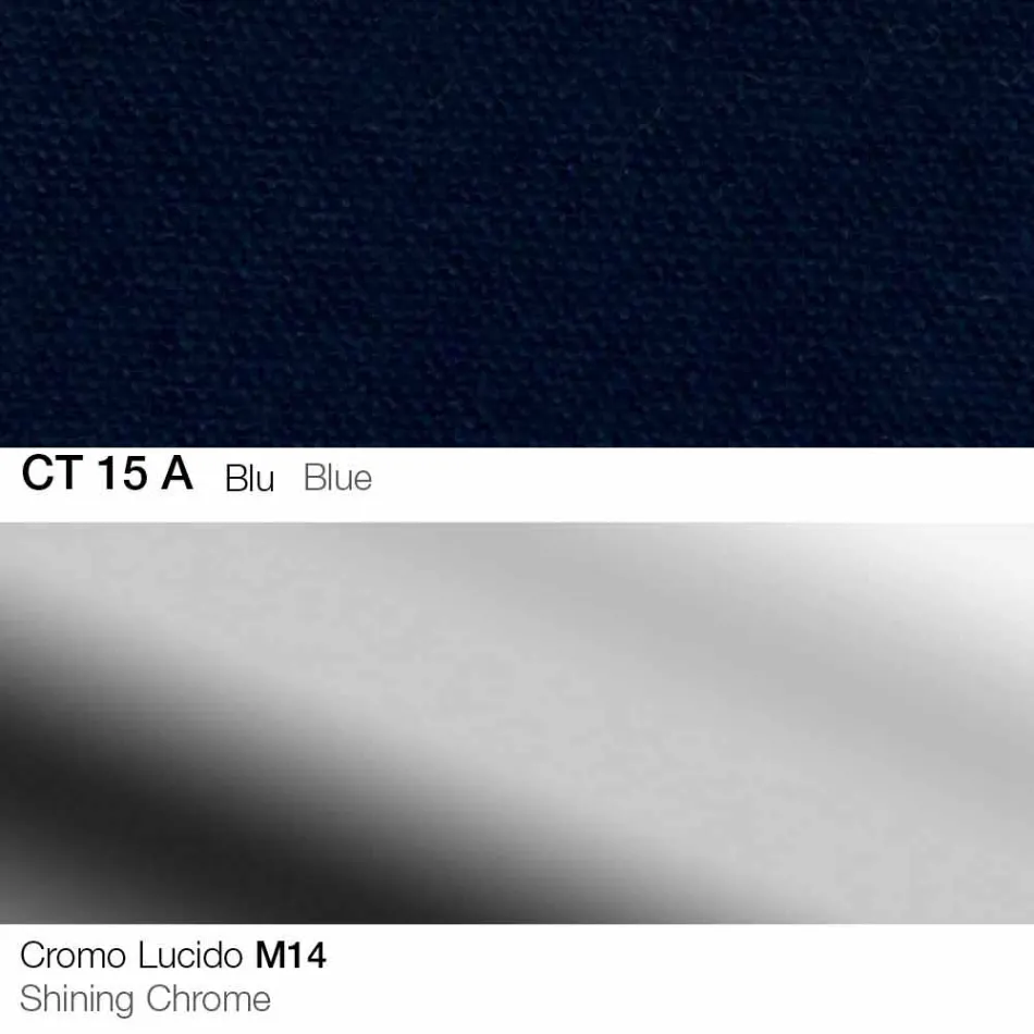 Draaikruk in stof en staal met gaslift Made in Italy - Marchesi Viadurini