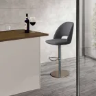 Draaikruk in stof en staal met gaslift Made in Italy - Marchesi Viadurini