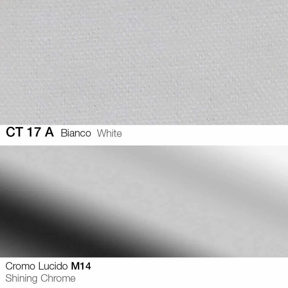 Draaikruk in stof en staal met gaslift Made in Italy - Marchesi Viadurini