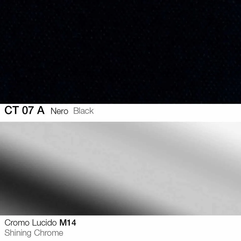 Draaikruk in stof en staal met gaslift Made in Italy - Marchesi Viadurini