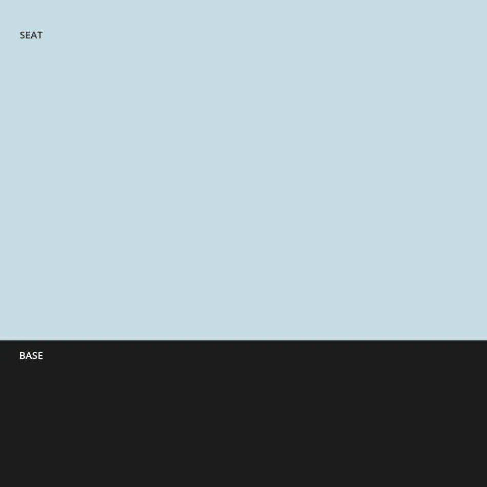 Stapelbare kruk van metaal en polypropyleen gemaakt in Italië, 2 stuks - Charla Viadurini