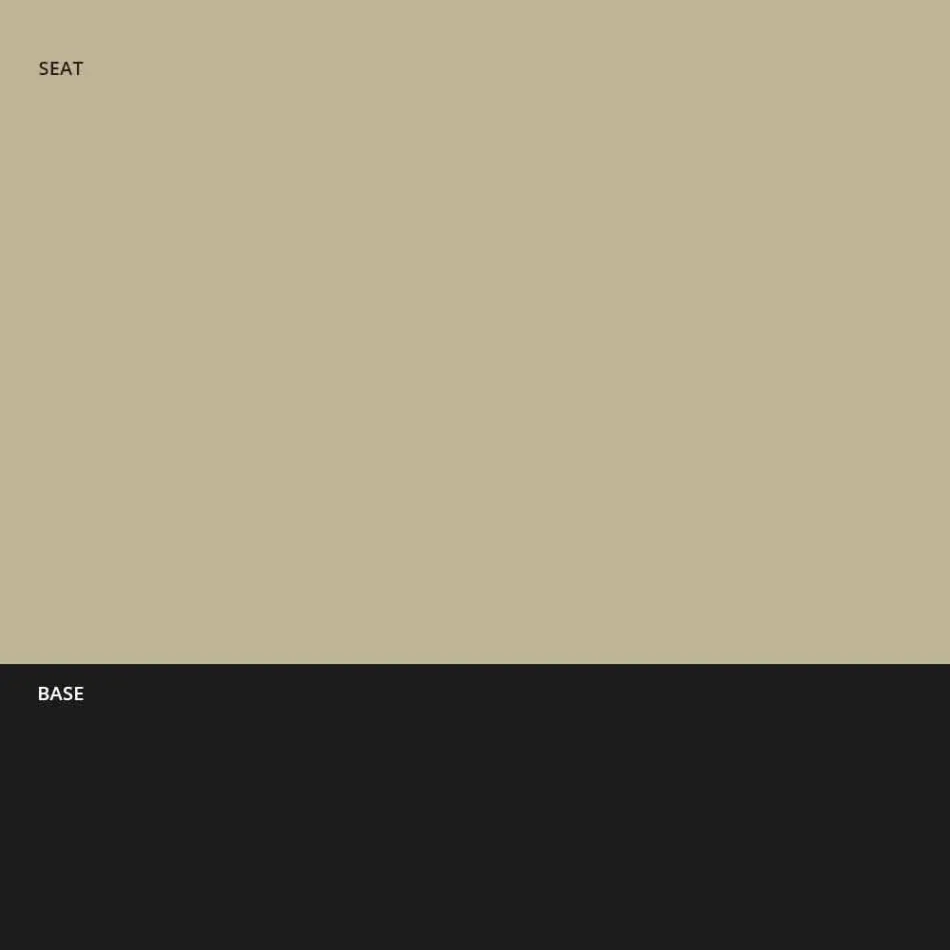 Stapelbare kruk van metaal en polypropyleen gemaakt in Italië, 2 stuks - Charla Viadurini