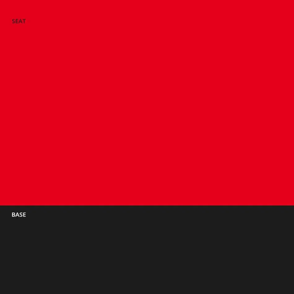 Stapelbare kruk van metaal en polypropyleen gemaakt in Italië, 2 stuks - Charla Viadurini