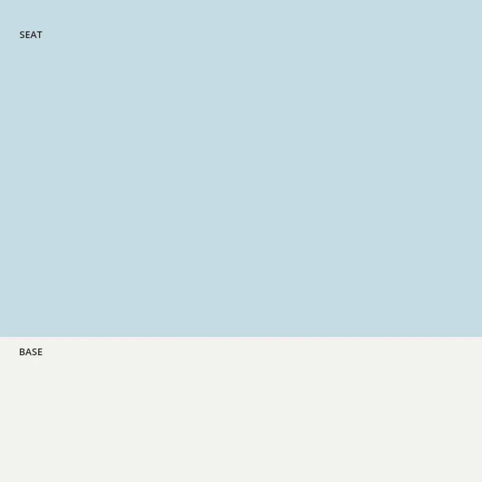 Stapelbare kruk van metaal en polypropyleen gemaakt in Italië, 2 stuks - Charla Viadurini