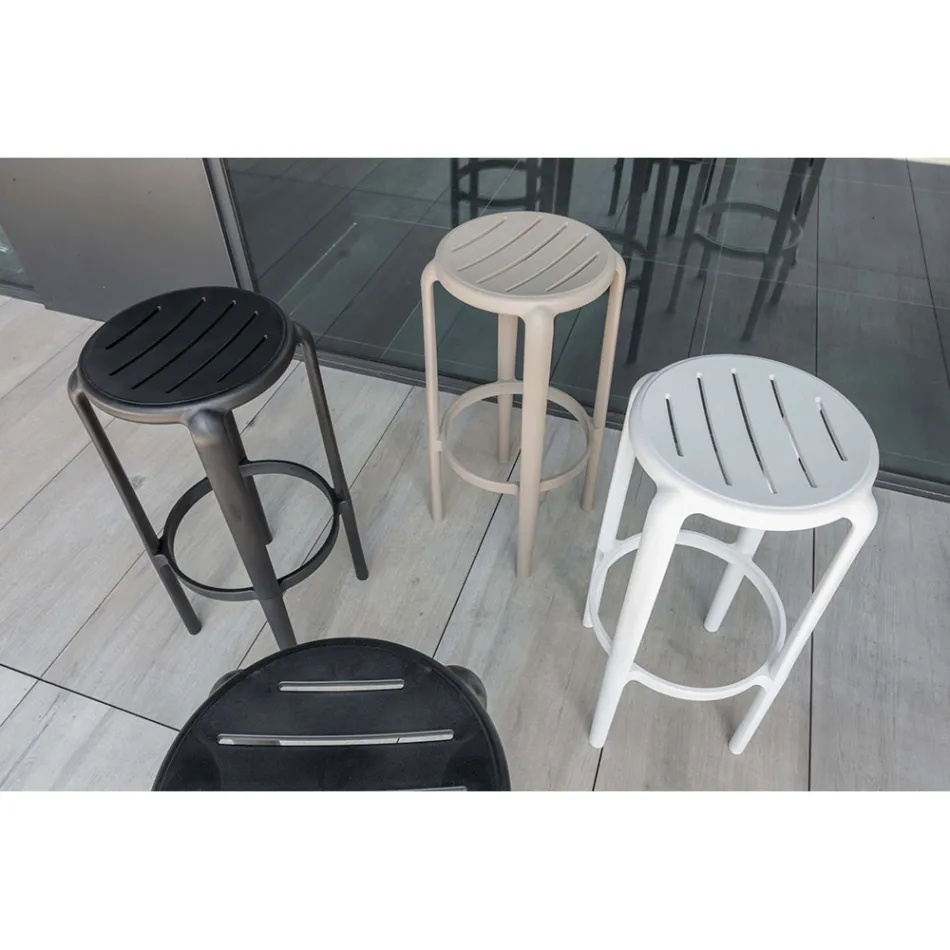 Kruk van polypropyleen versterkt met glasvezel in verschillende kleuren - Neev Viadurini