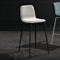 Kruk in stof en antraciet metaaldesign Made in Italy - Nautilus