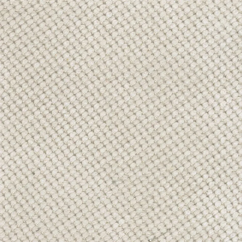 Kruk in stof en antraciet metaaldesign Made in Italy - Nautilus Viadurini