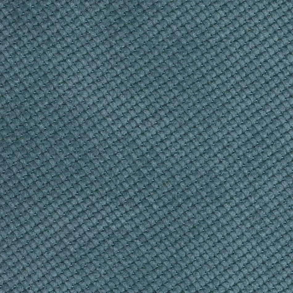 Kruk in stof en antraciet metaaldesign Made in Italy - Nautilus Viadurini