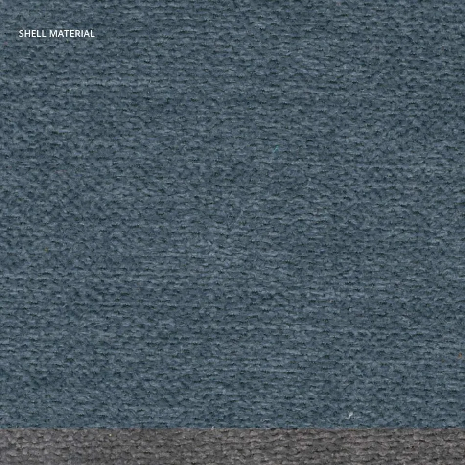 Moderne gekleurde metalen en stoffen kruk gemaakt in Italië - Marianet Viadurini