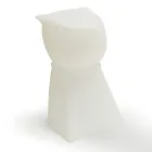 Oplaadbare buitenkruk in de vorm van een hond van polypropyleen - Ardea Viadurini