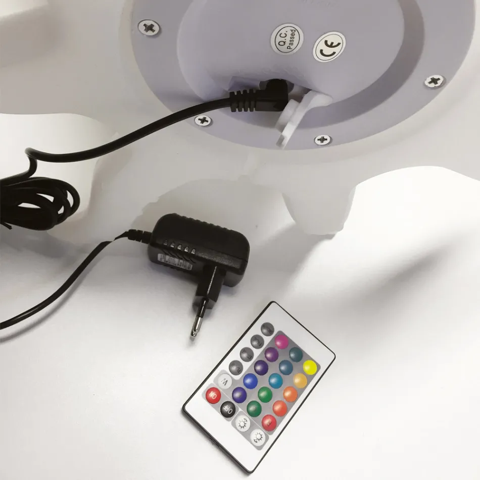 Oplaadbare buitenkruk in de vorm van een octopus van polypropyleen - Ardea Viadurini