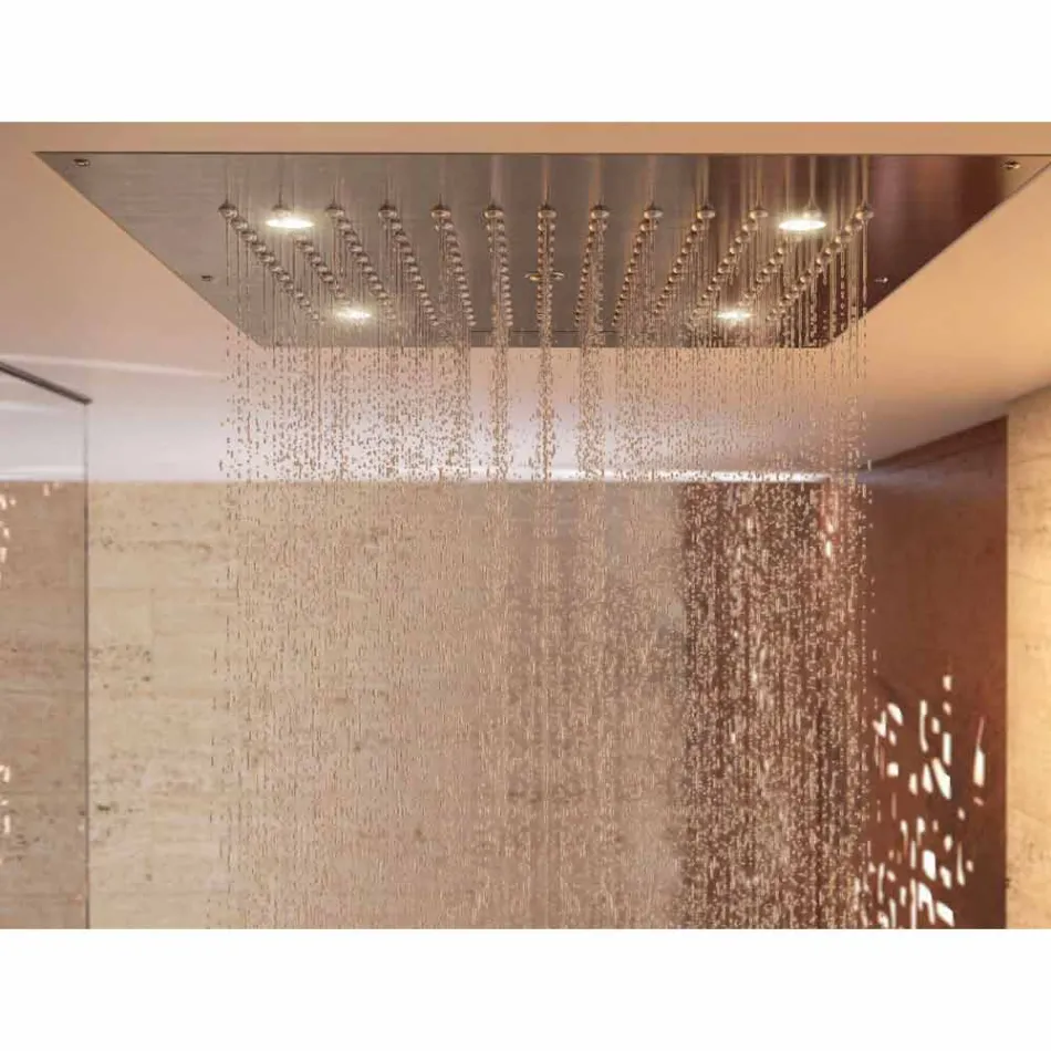 Douche kop met kleurentherapie twee modern design Dream jets Viadurini