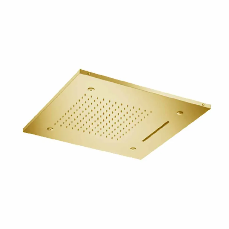 Roestvrijstalen plafonddouchekop met 3 jets Made in Italy - Frido Viadurini