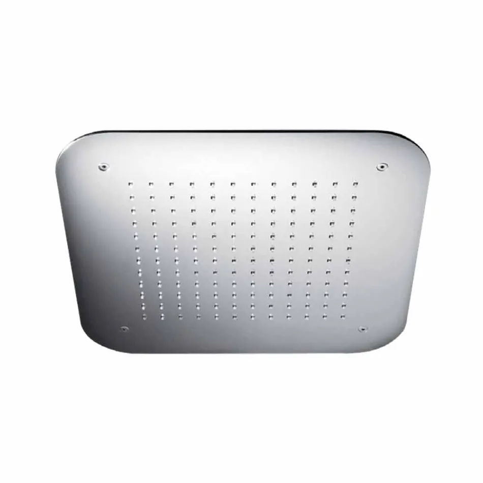 Roestvrijstalen douchekop met enkele jet-plafond gemaakt in Italië - Elcan Viadurini