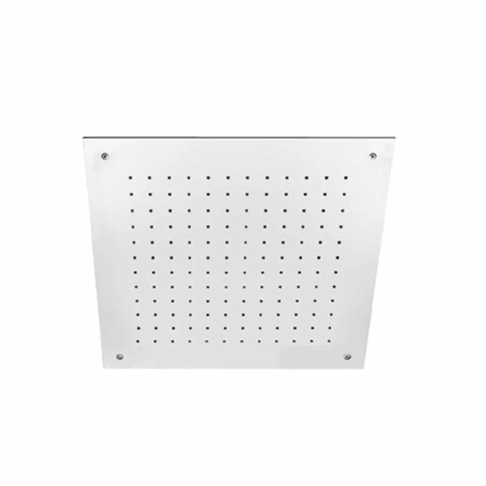 Roestvrijstalen douchekop met enkele jet-plafond gemaakt in Italië - Cauro Viadurini