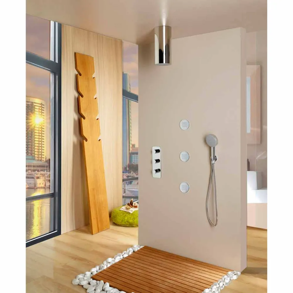 Douchekop strak modern design met een jet Bossini Viadurini