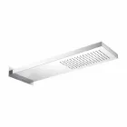 Stalen douchekop met regenstraal Made in Italy - Nairobi Viadurini