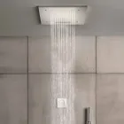 Roestvrijstalen douchekop met chromotherapie Made in Italy - Oplosser Viadurini