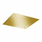 Vierkante douchekop met enkele jet in roestvrij staal Made in Italy - Jet Viadurini