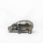 Nijlpaardvormige keramische ornamenten, gemaakt in Italië - Savage Viadurini
